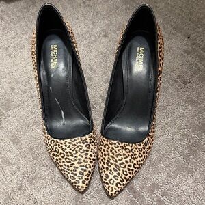 Michael Kors Leopard Print Heels